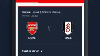Arsenal Official App screenshot