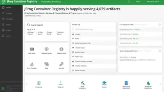 Artifactory Docker Registry screenshot