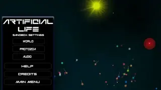 Artificial life screenshot