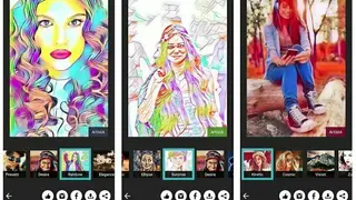 Artista Cartoon and Sketch Cam screenshot