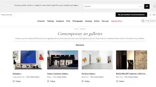 Artsper Art Gallery screenshot
