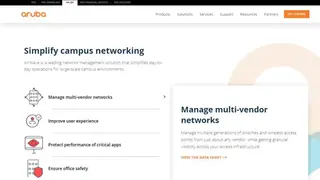 Aruba AirWave screenshot