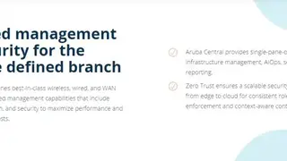 Aruba SD-Branch screenshot