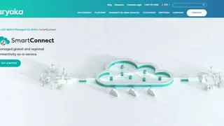 Aryaka SmartCONNECT screenshot