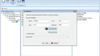 Aryson MySQL Database Repair screenshot