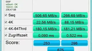 AS SSD Benchmark screenshot