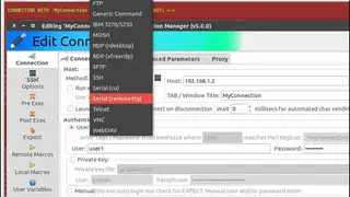 Ásbrú Connection Manager screenshot