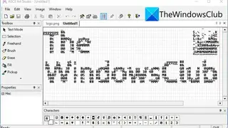 ASCII Art Studio screenshot