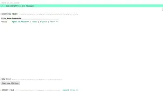 ASCIIGraffiti screenshot