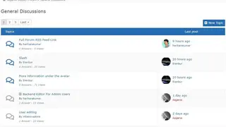 Asgaros Forum screenshot