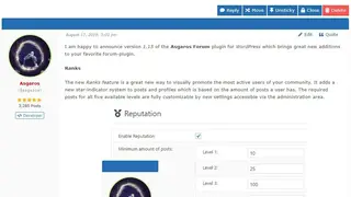 Asgaros Forum screenshot