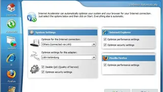 Ashampoo Internet Accelerator screenshot