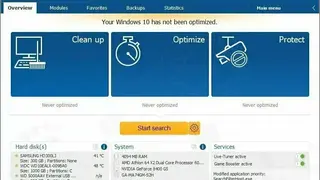 Ashampoo WinOptimizer screenshot