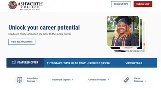 Ashworth College screenshot