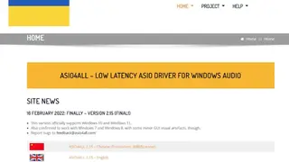 ASIO4ALL screenshot