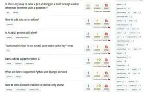 AskBot screenshot