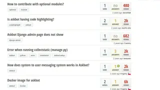 AskBot screenshot