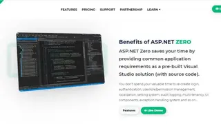 ASP.NET Zero screenshot