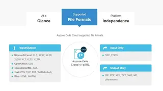 Aspose.Cells for Cloud screenshot