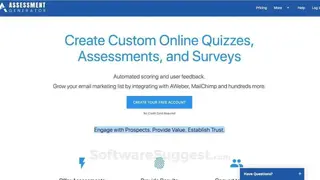Assessment Generator screenshot