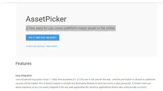 AssetPicker screenshot