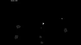 Asteroids screenshot