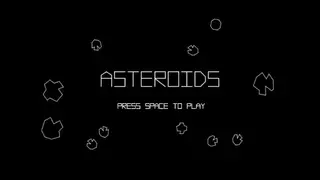 Asteroids screenshot