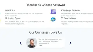 Astraweb screenshot