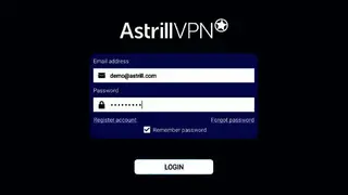 Astrill screenshot