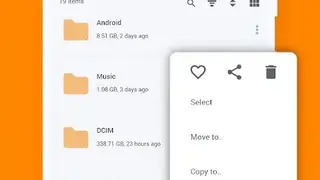 ASTRO File Manager screenshot