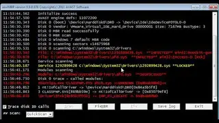 aswMBR screenshot