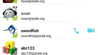 aTalk screenshot