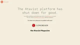 Atavist screenshot