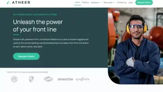 Atheer screenshot
