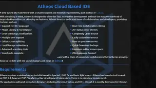 Atheos IDE screenshot