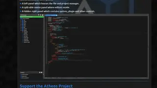 Atheos IDE screenshot
