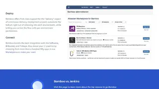 Atlassian Bamboo screenshot