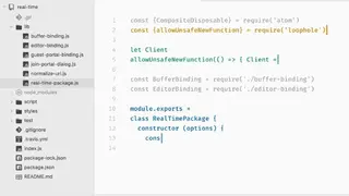 Atom Software screenshot