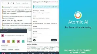 Atomic AI screenshot