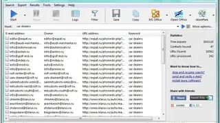 Atomic Email Hunter screenshot