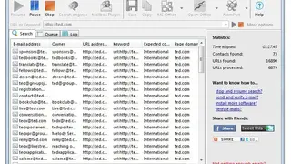 Atomic Email Hunter screenshot