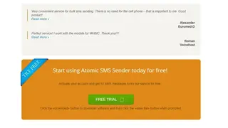 Atomic SMS screenshot