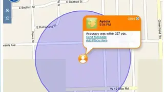 At&T FamilyMap screenshot