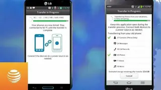 AT&T Mobile Transfer screenshot