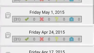 Attendance Tracker screenshot