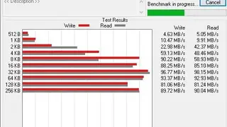 ATTO Disk Benchmark screenshot
