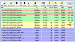 AuCDtect Task Manager screenshot