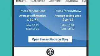 Auction Price Finder screenshot