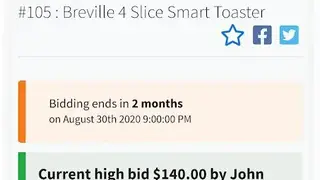 Auctria screenshot