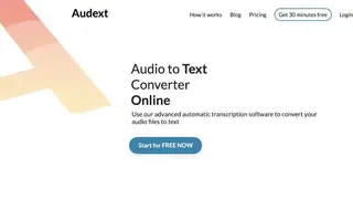 Audext screenshot